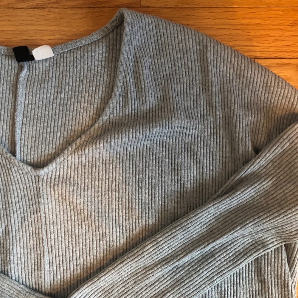 Oversized grey urban outfitters BDG sweater